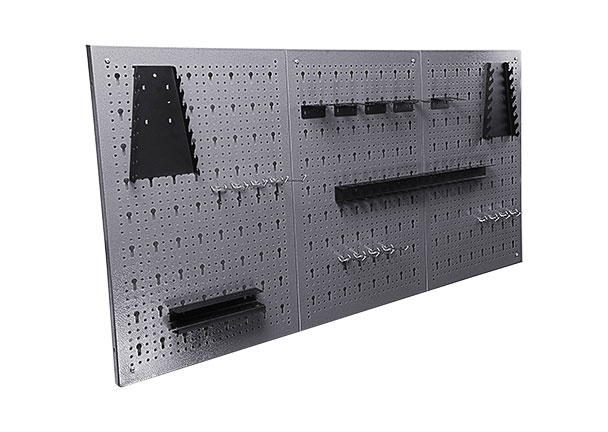 Lochwand Set mit Haken, 3-tlg.
