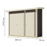 Anbauschrank, terragrau