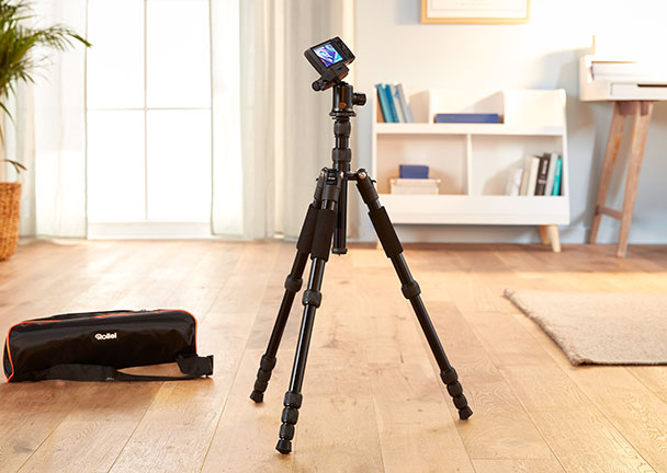 Fotostativ T2 Aluminium Black Fotostativ T2 Aluminium Black