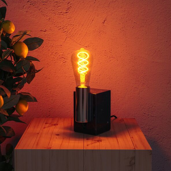 LED-Leuchtmittel Dilly Ø 6,4 cm E27 4 W, 3er Set