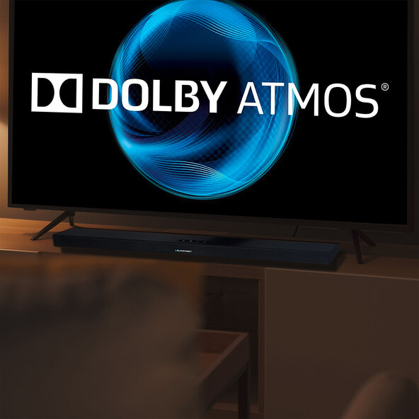 Dolby Atmos Soundbar mit kabellosem Subwoofer, LSA 2500