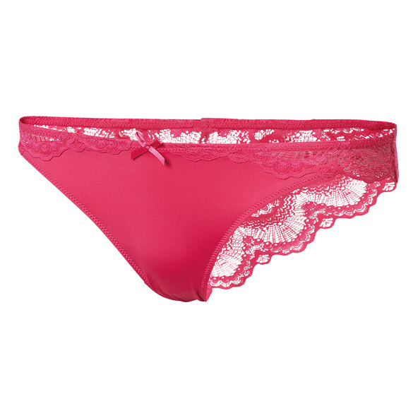 Damen Sommer Slips 2er-Set, Mini Brief, pink, L