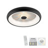 LED-Deckenleuchte KUNEO Ø 45 cm, schwarz