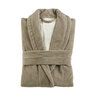 Bademantel Turin, taupe, S