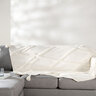 Boho Decke, weiß