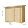 Anbauschrank, naturbelassen