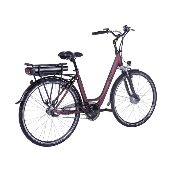 City-E-Bike Metropolitan Joy, bordeauxrot, 28 Zoll