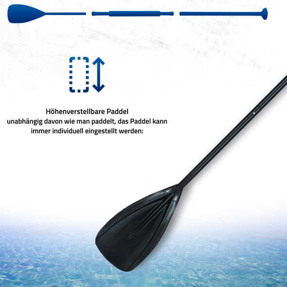 Stand-up-Paddle-Board, Blau L - 366 x 81 cm