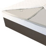 Wasserbett "New York" im Boxspring-Look 200 x 220 cm, beige