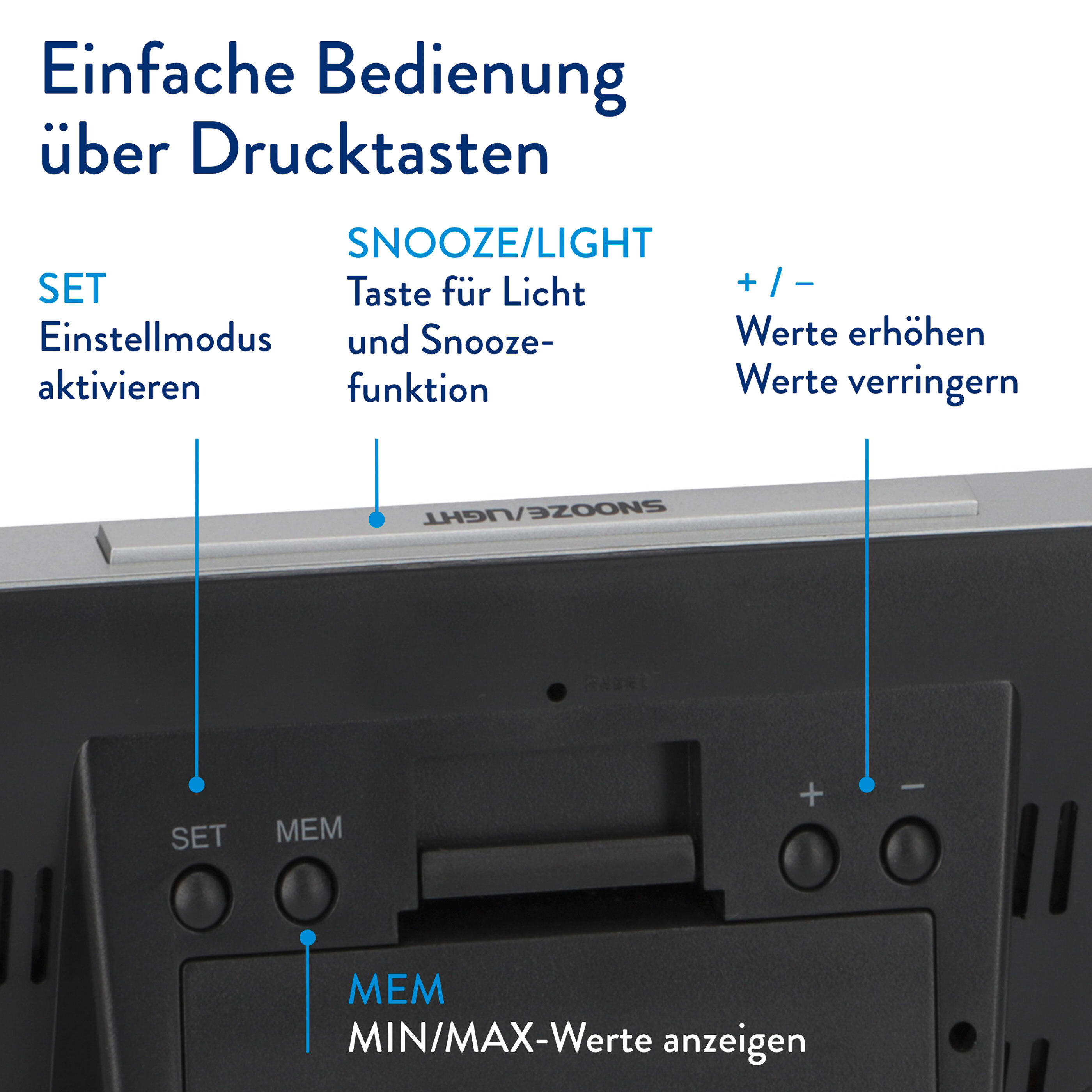 ADE Wetterstation mit FunkAußensensor & DCFFunkuhr ALDI