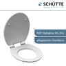 WC-Sitz mit Absenkautomatik, weiß