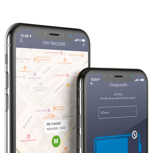 GPS-Tracker Cobblestone™, weiß