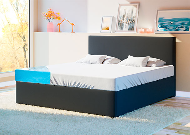 Wasserbett im Boxspring-Look Wasserbett im Boxspring-Look