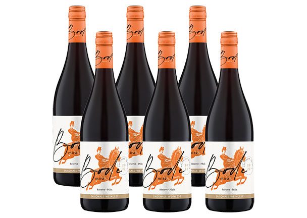 Rotweincuvée, 6 Flaschen à 0,75 l