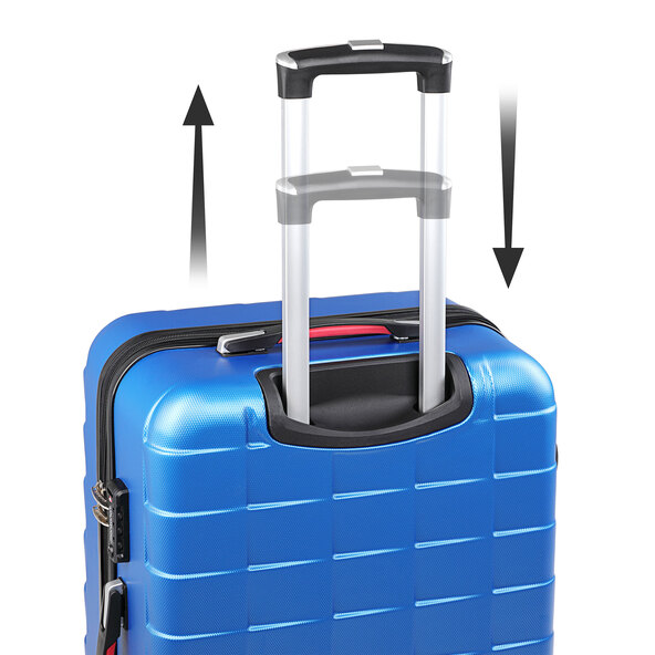 Hartschalenkoffer-Set Exopack, blau
