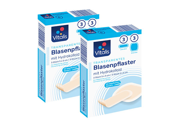 Blasenpflaster, 2er Set, Mix