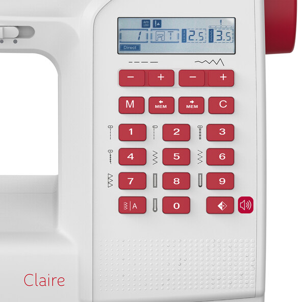 Computer-Nähmaschine Claire