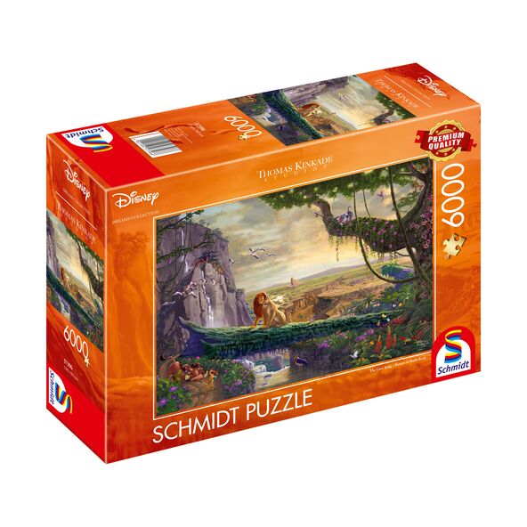Puzzle Disney The Lion King, 6.000 Teile