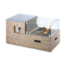 Gas-Kamin-Tisch Compact Lounge