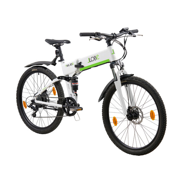 Falt-Mountain-E-Bike 27,5 Zoll FML 830, weiß