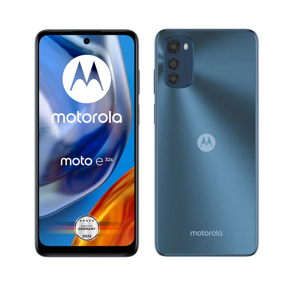 Smartphone Moto e32s, 32 GB, grau