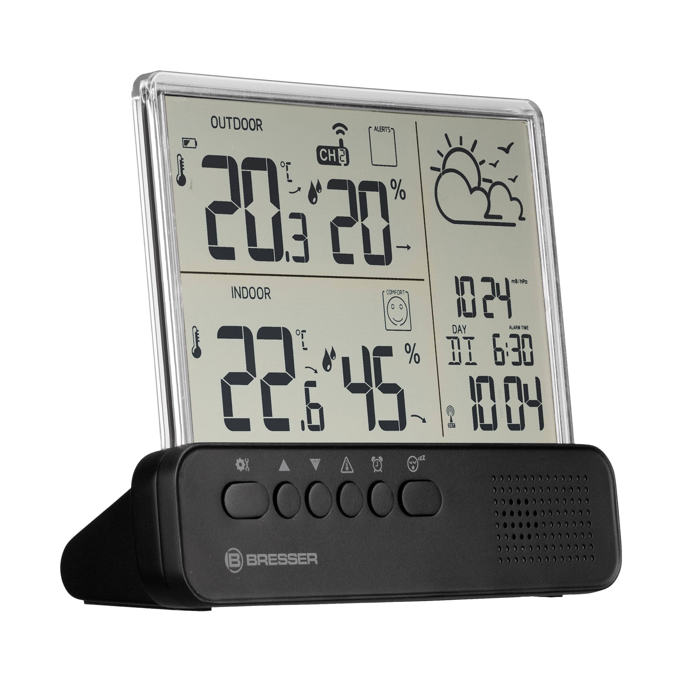 BRESSER FunkWetterstation Translucidus NV ALDI