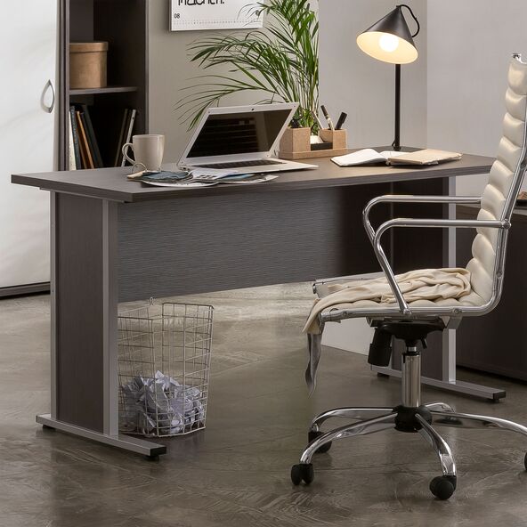 Serie 4000 Schreibtisch 4100, Esche grau