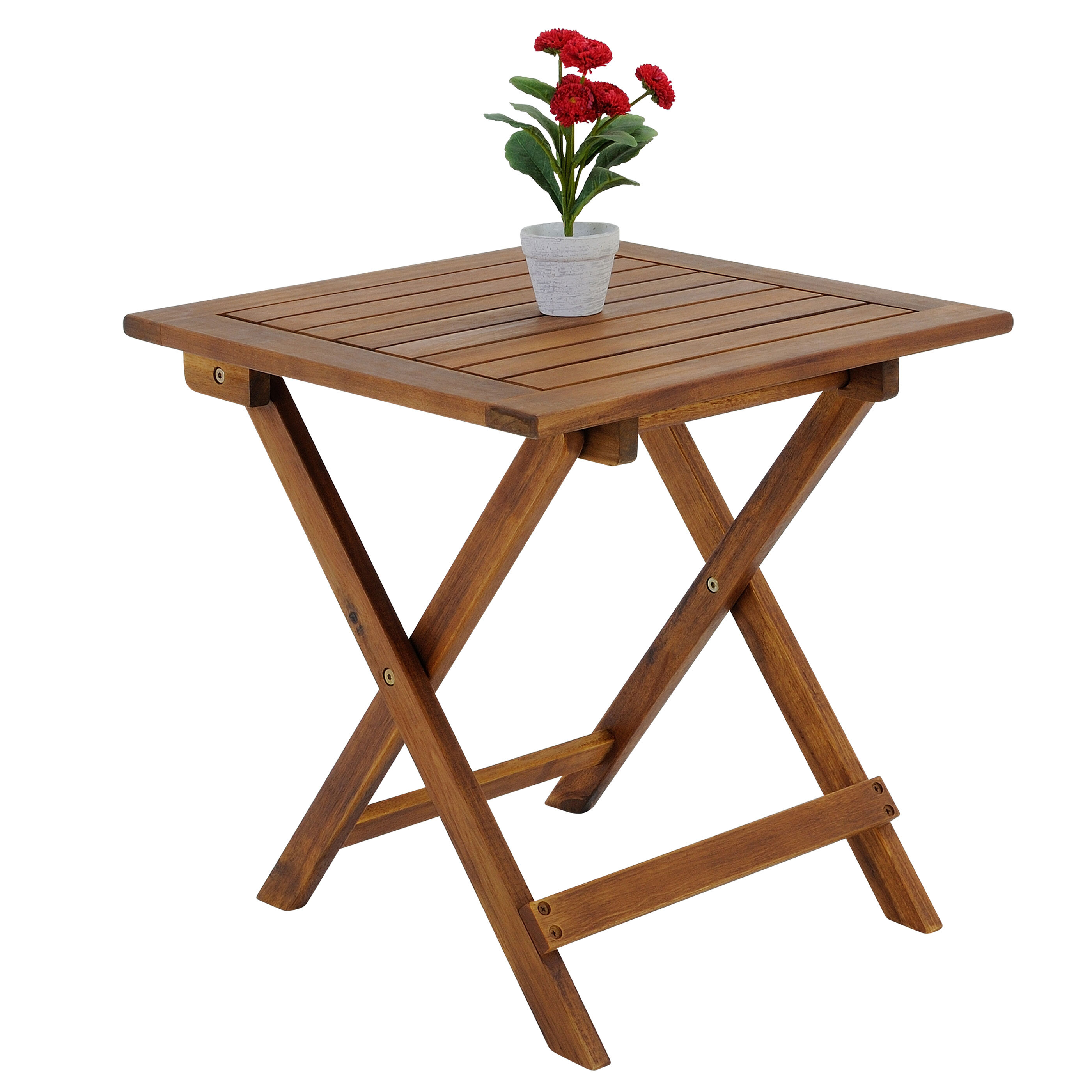 CASARIA® AkazienBeistelltisch, klappbar ALDI