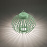 LED-Akku-Tisch- und Bodenleuchte Korga, grün, ⌀ 36 cm