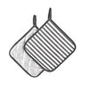 Ofenhandschuhe & Topflappen Set Japandi, grau