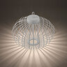 LED-Akku-Tisch- und Bodenleuchte Korga, weiß, ⌀ 46 cm