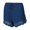 Damen Sommer Shorty Pyjama, navy, XS