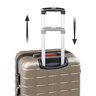 Hartschalenkoffer-Set Exopack inkl. Beautycase, champagner