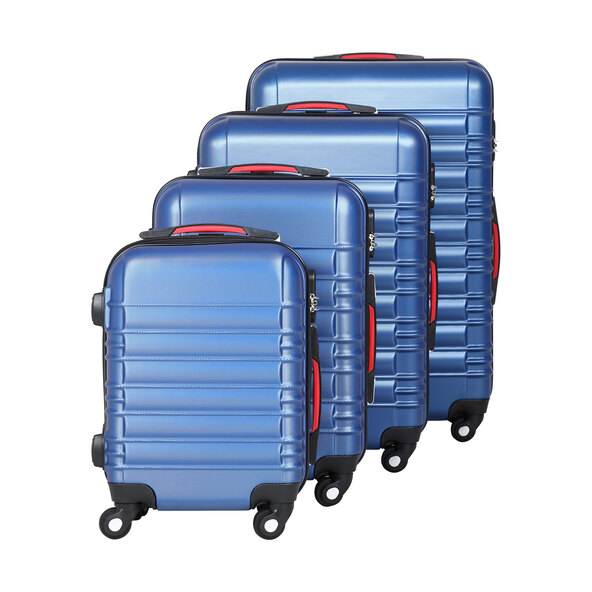 Hartschalenkoffer-Set Baseline, 4-tlg., 34-120 l, blau