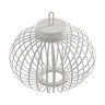 LED-Akku-Tisch- und Bodenleuchte Korga, weiß, ⌀ 36 cm