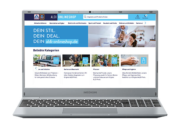 15,6" Notebook E15309 (MD64099)