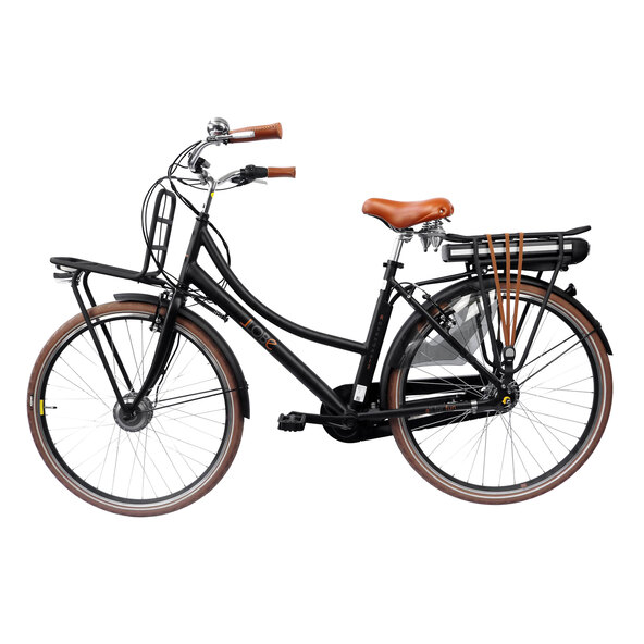 City-E-Bike 28" Rosendaal 3 Lady, 36 V / 13 Ah, schwarz
