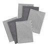 Geschirrtücher Japandi, 6er Set, grau