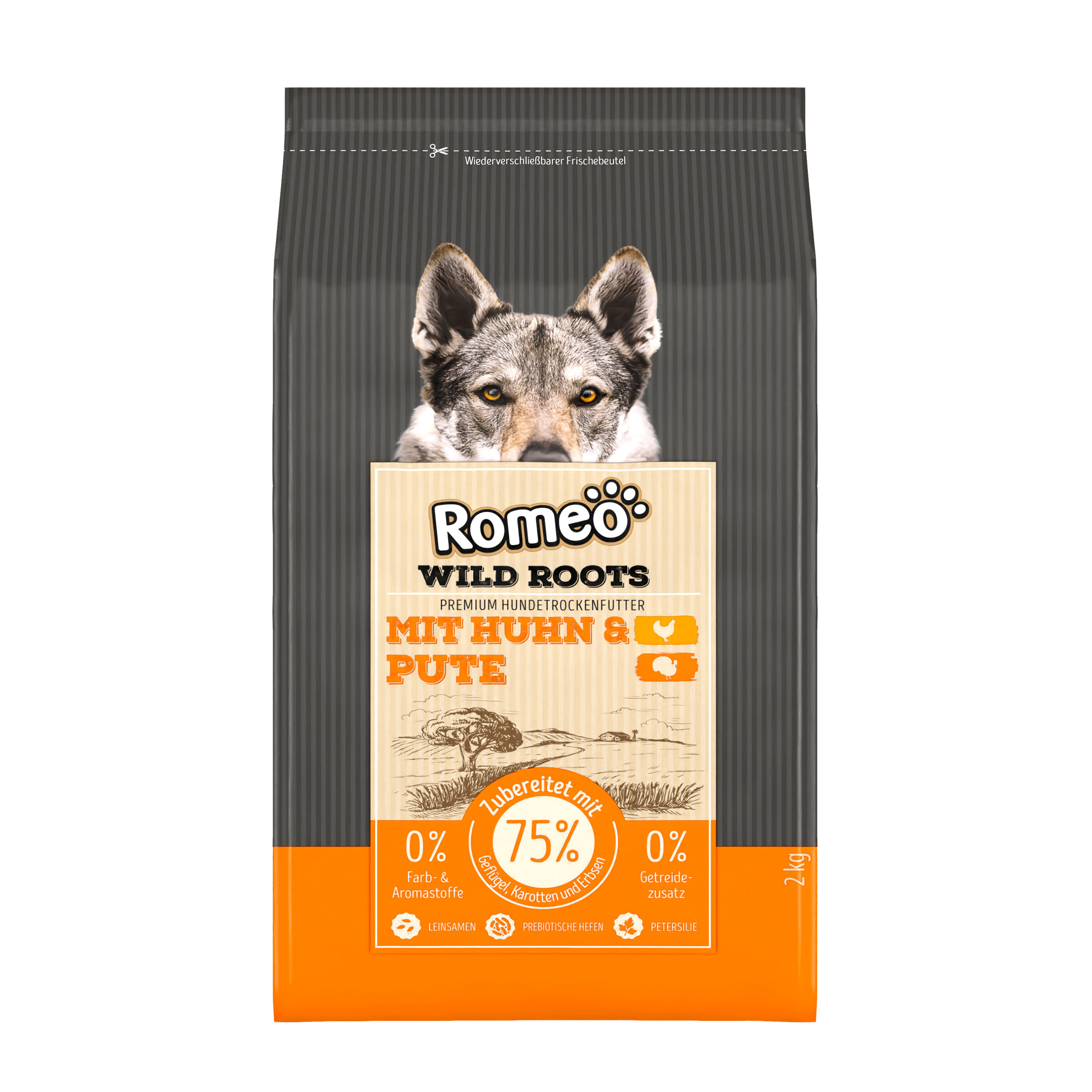 Romeo Premium HundeTrockenfutter Wild Roots ALDI