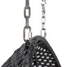Polyrattan-Hängesessel TWIN, schwarz