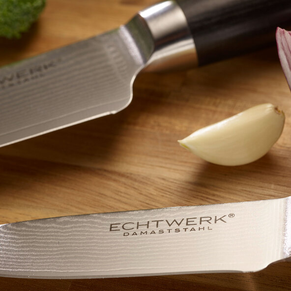 Damastmesser-Set, 2-tlg.
