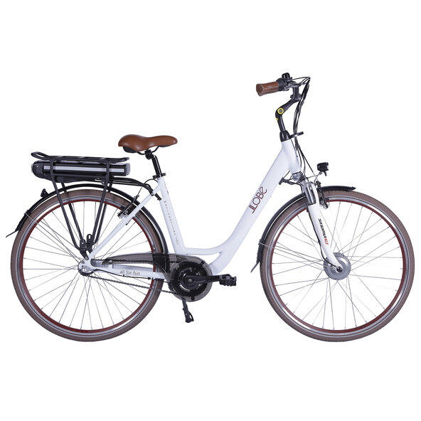 City-E-Bike Metropolitan Joy, modernwhite, 28 Zoll
