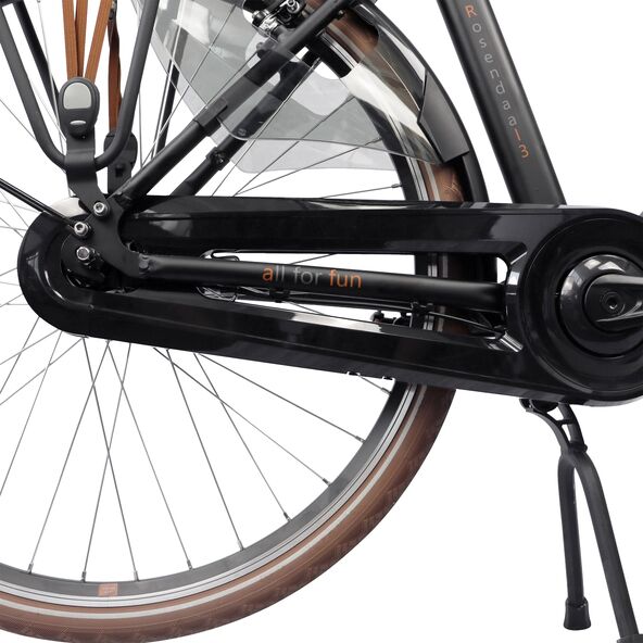 28" City-E-Bike Rosendaal 3 Gent, schwarz