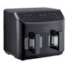 Doppel-Heißluftfritteuse (MD 11760), 2x 4,35 l, schwarz