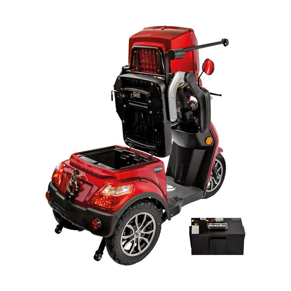 Elektromobil E-Trike 25 V.3, rot