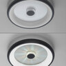 LED-Deckenleuchte KUNEO Ø 45 cm, schwarz
