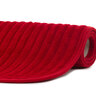 Badteppich Berlin in Cord Optik, 2er Set, 50 x 70 cm, bordeaux