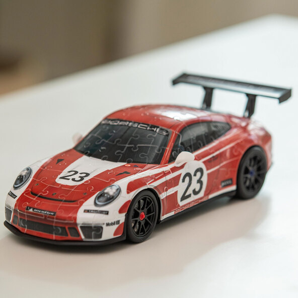 3D-Puzzle, Porsche 911 GT3 Cup, Salzburg-Design