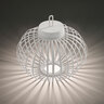 LED-Akku-Tisch- und Bodenleuchte Korga, weiß, ⌀ 36 cm