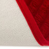 Badteppich Berlin in Cord Optik, 2er Set, 50 x 70 cm, bordeaux